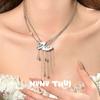 Vintage Shell Pearl Mother Of Necklace Earrings Ring Set French Retro Jewelry Women
