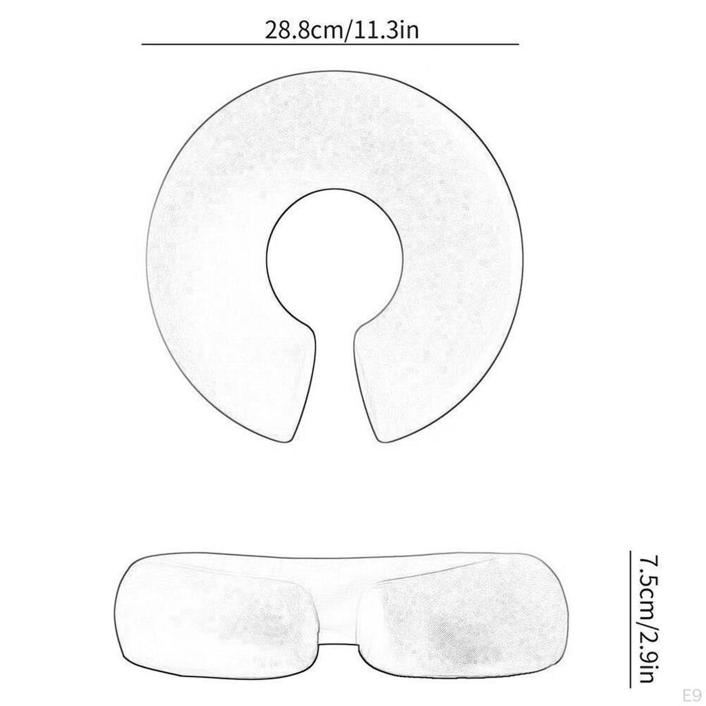 Massage Table Face Down Pillow Cradle for Sleeping Ergonomic Universal Bed Headrest