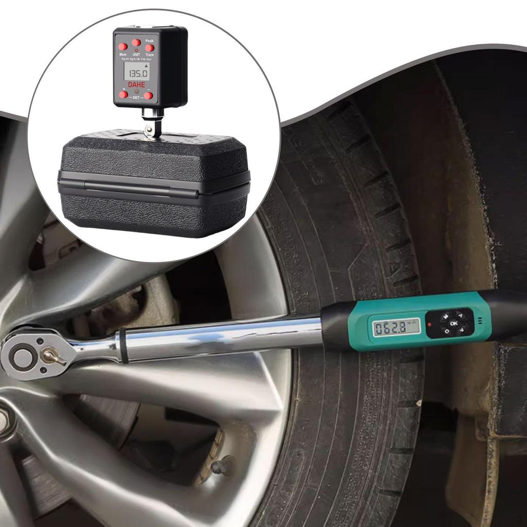 Automotive Digital Adapter ±2% Calibration Tool Peak/Real Time Mode Sturdy Versatile with Smart