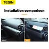TESIN Car Co-Pilot Armrest Grab Handle Storage Box Passenger Organizers for Toyota 4Runner 2014 Up ABS Car Interior