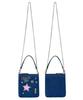 Vvv High Teen Denim Mini Crossbody Bag _ Blue