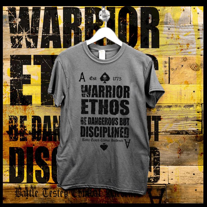 

Infantry T-Shirt Infantryman machine gunner Sapper Combat Veteran warrior ethos M