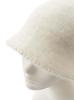 FRAY I.D. Women's Mohair Round Hat FWGH244327 White