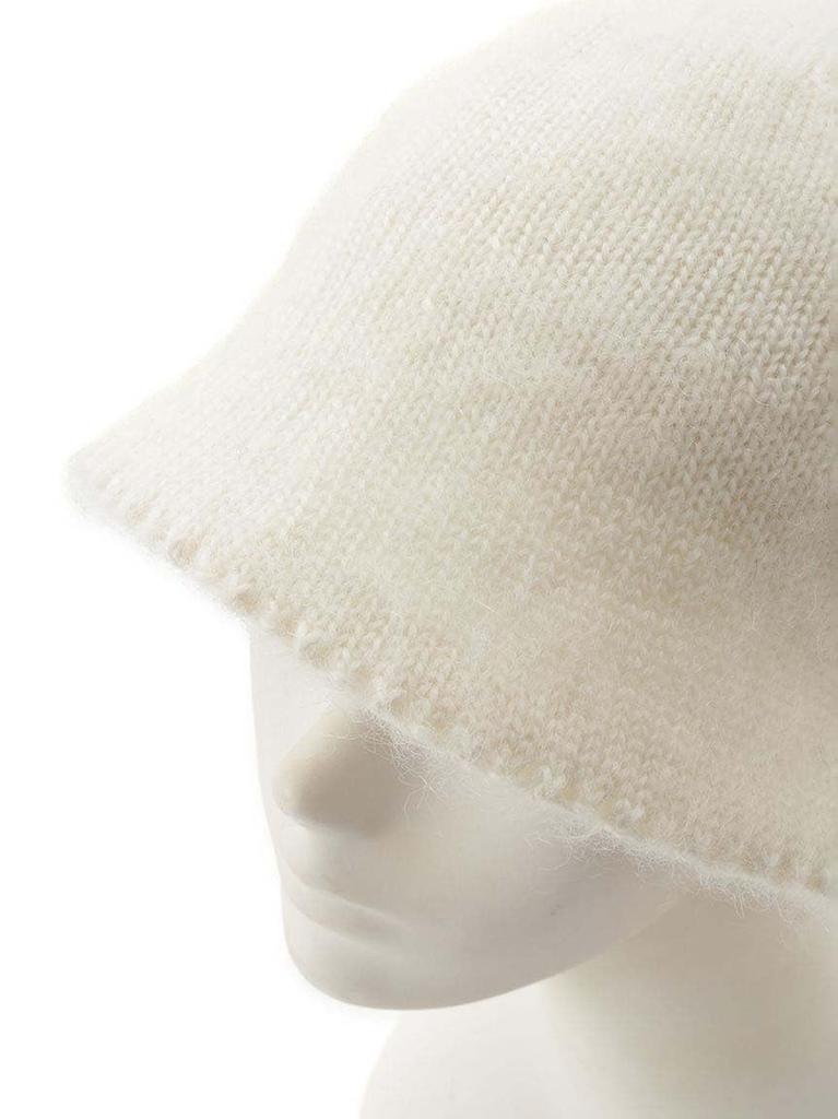 FRAY I.D. Women's Mohair Round Hat FWGH244327 White