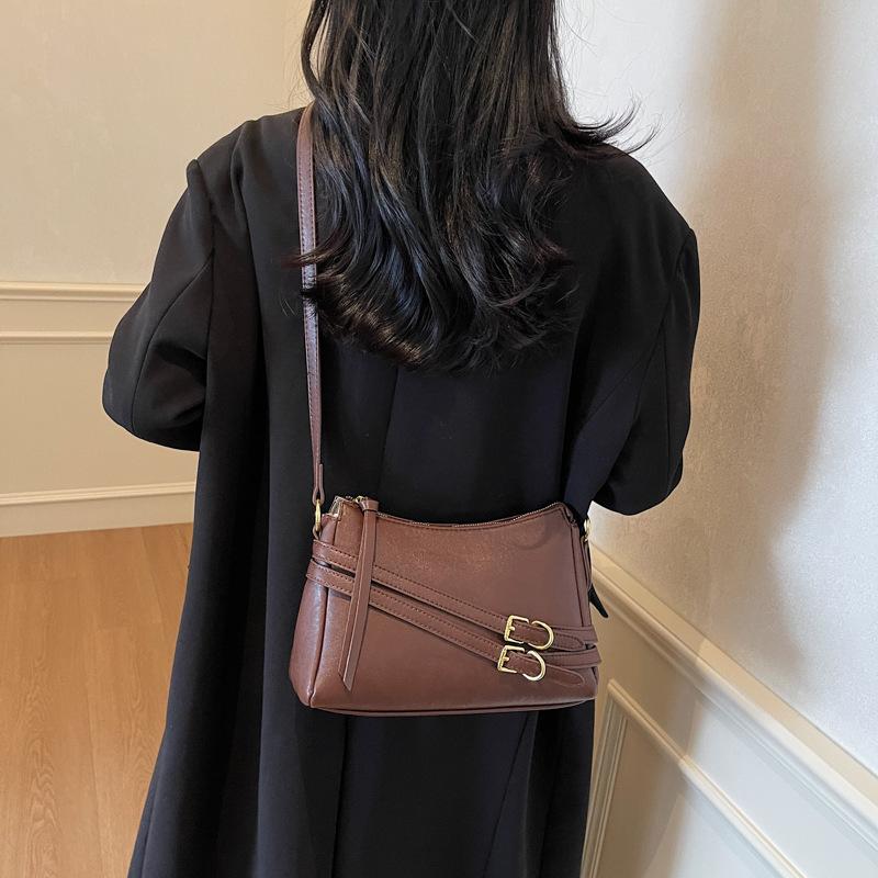 Retro commuter tote bag women's autumn and winter 2025 new fashion backpack casual large capacity backpack