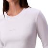 Calvin Klein Letter Logo Slim Fit Crew Neck Long Sleeve Regular T-Shirt Women Tops LV047A803G-YAA