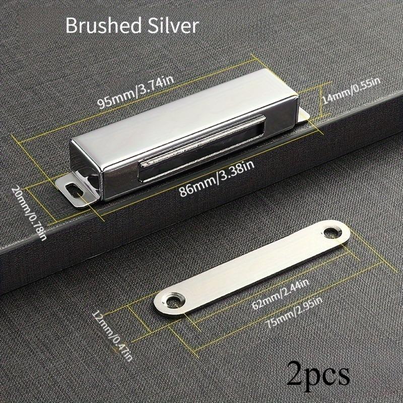 Magnetic Catch Latch Door Lock Heavy Duty Cabinet Magnet Kitchen Latch Catch With Screws Furniture Hardware