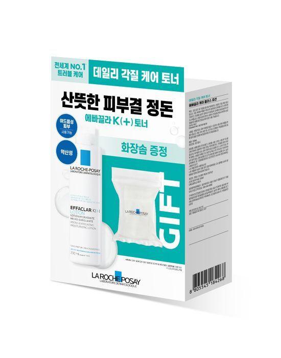La Roche Posay Effaclar K(+) Toner 200ml Promotion (+Cotton Pads Free)
