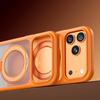 Compatible iPhone 17 Pro Skin-Feel Case with Magnetic Rotating Stand & Button Protection for Apple 16 Pro Max