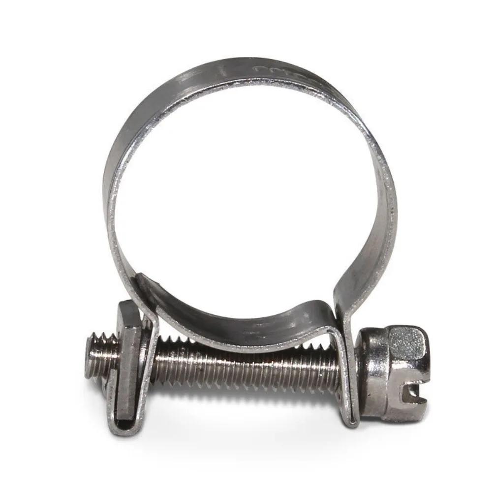 5Pcs/set Stainless Steel Hose Clamp Adjustable Repair Tool Pipe Ducting Hose Clamp Strap Cable Fasteners Electrical Fittings