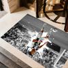 Ronaldo's Juventus Celebration Floor Rug Office Rug Perfect for Dining Room Playrooms Hallway Living Rooms Anti-slip Rug Decorate Offices