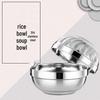 Yimao Double-Layer Insulated Stainless Steel Rice Bowl