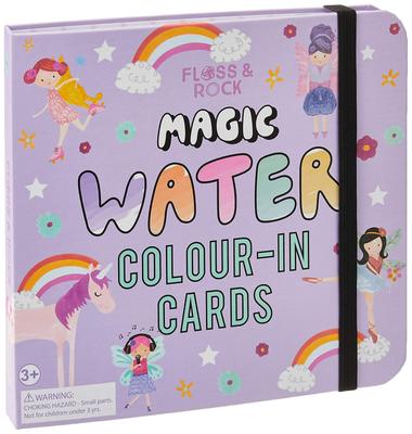 Little Fellows Water Coloring Kit with Water Pad Fairy Unicorn Brush, & Pen, FRC-38P3417