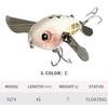45mm Length Cicada Fishing Lure Floating Body Metal Blade Bait Cicada Lure  Saltwater Fishing