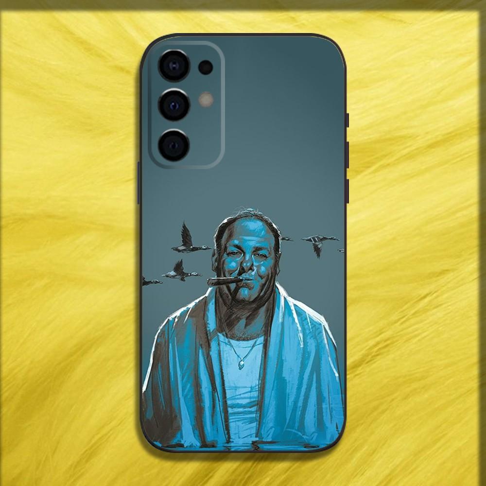 The S-Sopranos TV Phone Case For Samsung S24,S21,S22,S23,S30,Ultra,S20,Plus,Fe,Lite,Note,10,9,5G Black Soft Cover