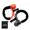 Quick Release 16mm UHMWPE Soft Tow Shackle 25 Ton 55000 Lbs Capacity Emergency Tool Kit for Car Towing Made in China
