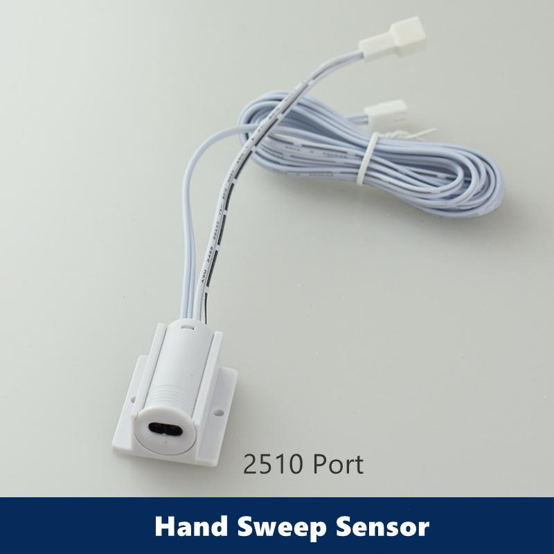 DC 12V 24V Mini Interrupteur à Capteur Intelligent Cuisine Sous Meuble Garde-robe Bande LED Lumière Balayage de la Main Capteur de Mouvement Interrupteur à Capteur PIR