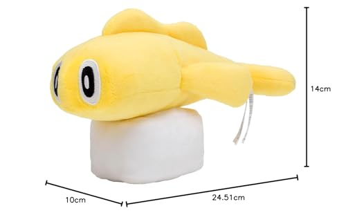 Pokémon Center Original Plush Sharitatsu (Stretched Form) 14 x 10 x 24.5 cm (H x W x D)