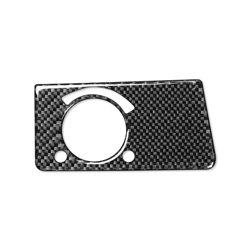 For Benz E-Class W211 2003-2009 Real Carbon Fiber Modification Headlight Switch Trim Cover Interior Car Accessories Sticker