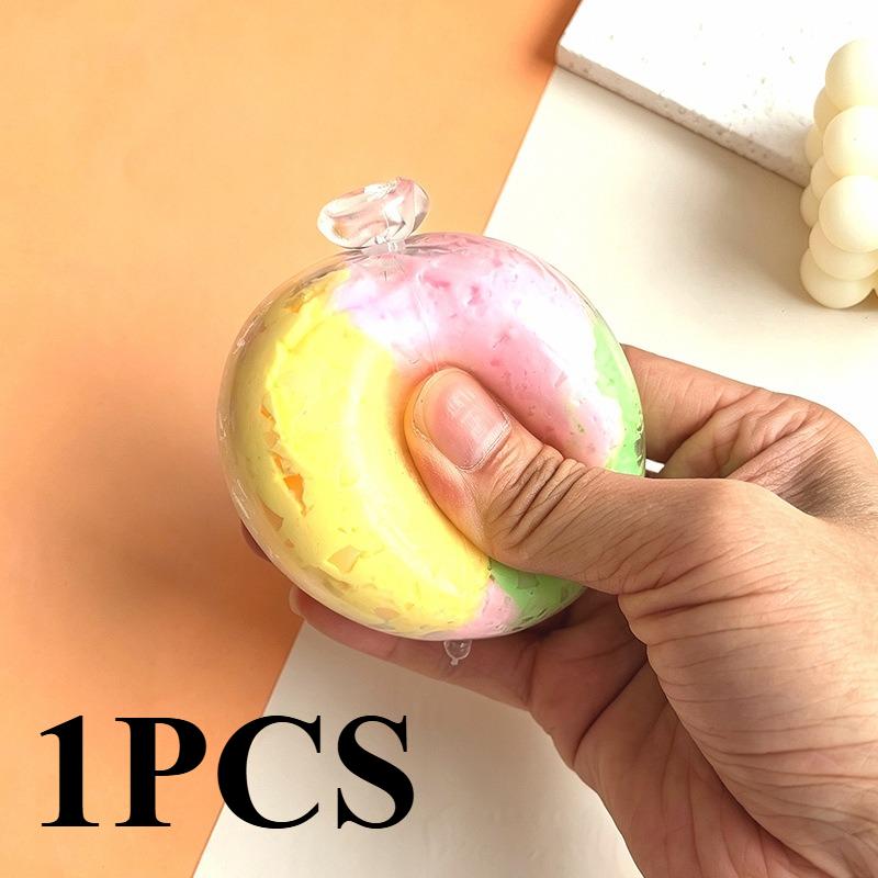 Squishy Stress Balls Slow Rebound Wax Skin Squeeze Toy Sensory Fidget Toy Soothing Relieving Stress For Kids Adult Party Gifts