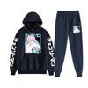 Chainsaw Man Couples Hoodie Sweatpants Set Long Sleeve Casual Outfit Men Women