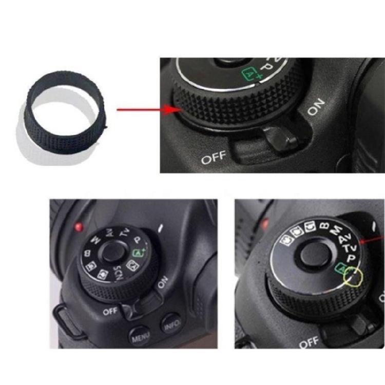 5D3 Camera Body Rubber Trim Replacement, Textured 2Piece Set for Control Area Repair, Ongoing Maintenance Tasks and Spare Storage
