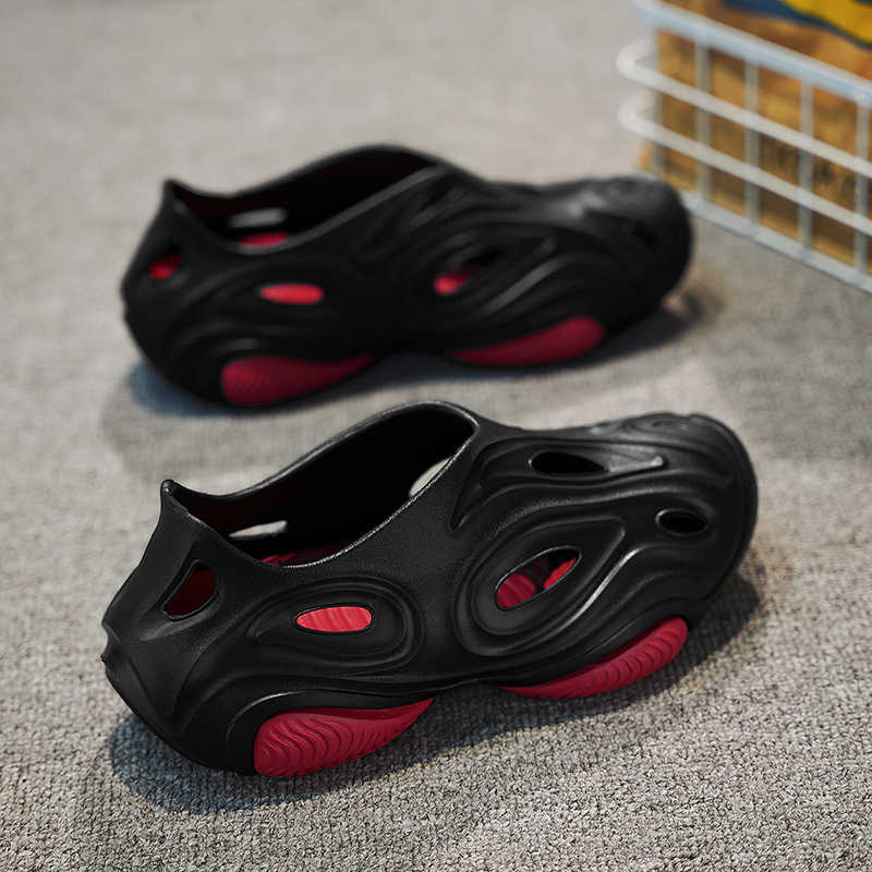 Fashion In The Forest Rubber Sole Resort Sandals Slippers Men's Shoes Large Sizes 50 Flip Flops For Shower Sneakers Sport Raning