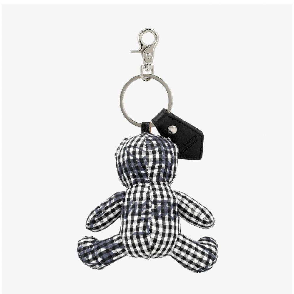 Vivienne Westwood Check Teddy Bear Keyring 82120005u W011t O302