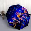1pc Name Music Notes custom umbrella Automatic Open/Close, 8-Rib Durable Frame Customizable Name/Text, Portable & Stylish for , 1041L
