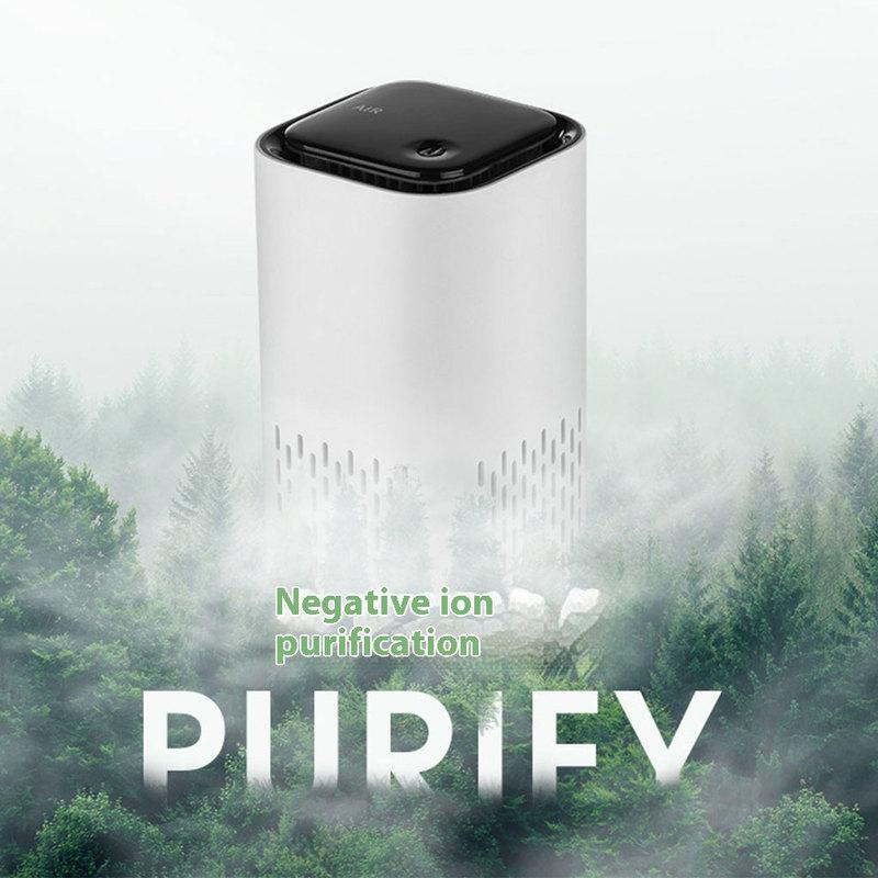 Car air purifier,portable air negative ion car oxygen small air purifier, for car, home office eliminate odors