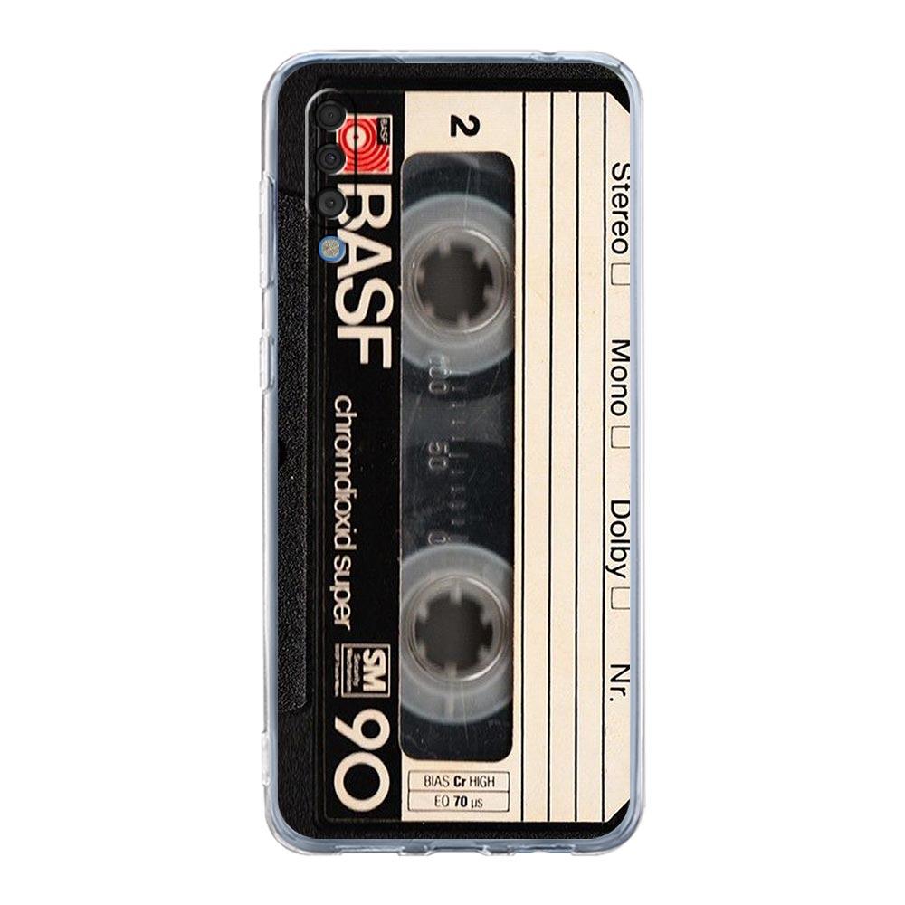 Phone Case For Samsung A56 A36 A26 A16 A14 A12 A22 A32 5G A34 A42 A52 A54 A50 A70 A40 A20S A04S A06 Cover Vintage Cassette Tape