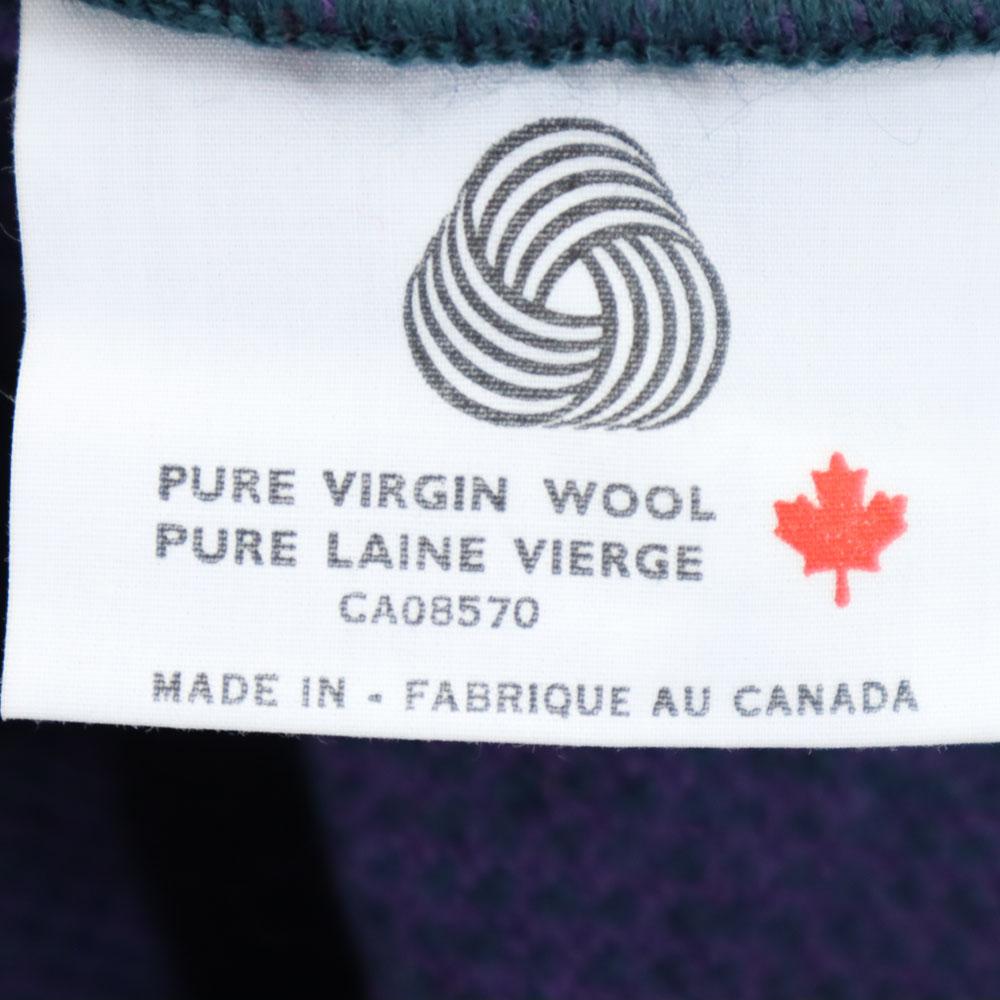 LONGHOUSE Wool Long Sleeve Knit Cardigan L Purple Women Used