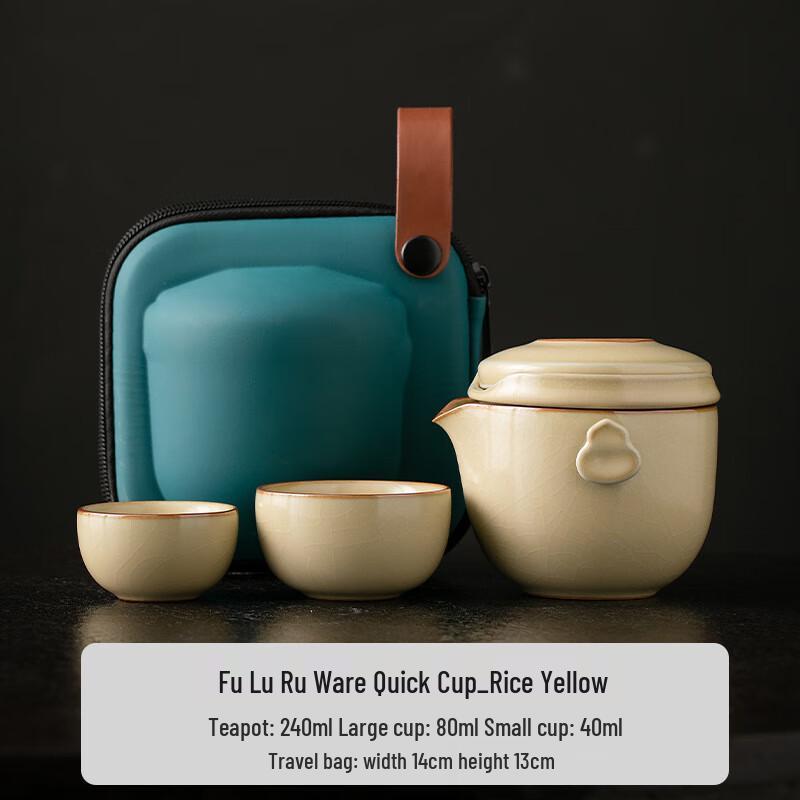 Portable Quick Brew Travel Tea Set