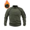 Herren Casual Style Locker Fleece Stehkragen Langarm Sweatshirt