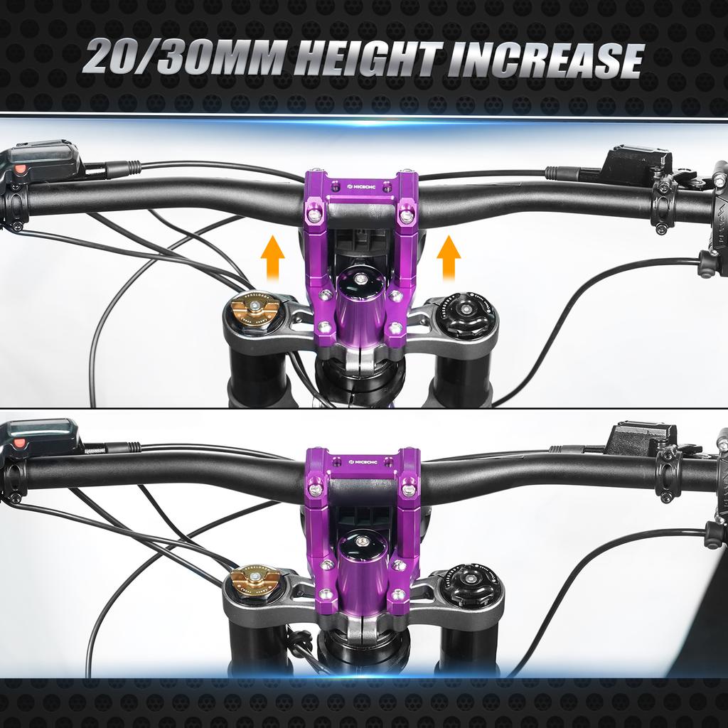 For Surron light bee X 20/30MM Rise Handlebar Riser Mount Brake Reservoir Cover For Sur-ron light bee S L1E For Segway X160 X260