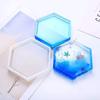 Transparent Craft Epoxy DIY Silicone Molds Teacup Mat Mold Crystal Glue Dropping Tool Coaster