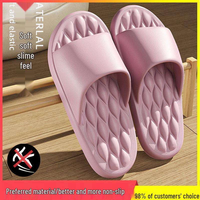 Men's and Women's Non-Slip, Anti-Odor Slippers - Large Size, Indoor/Outdoor Summer Use