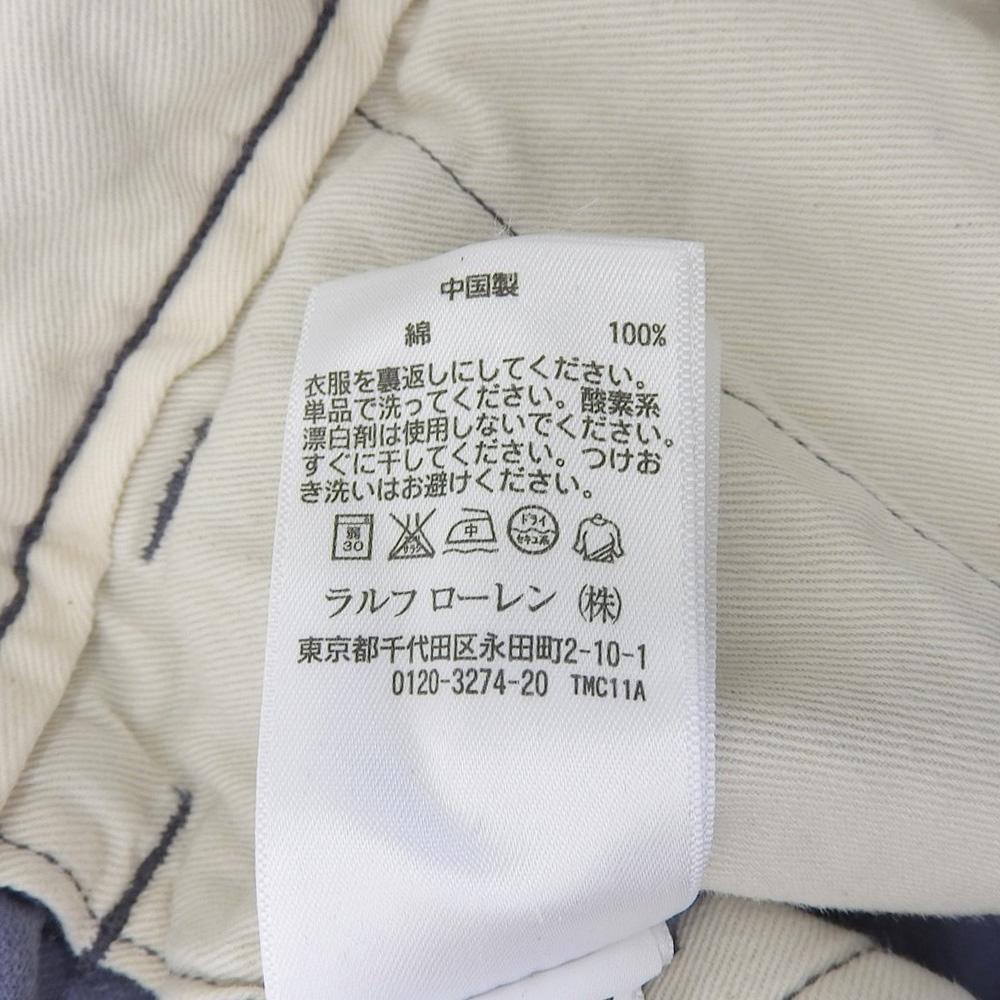 RRL Men's Blue Block Check Button Fly Pants, Size 32x30 Bottoms 32x30 blueUsed