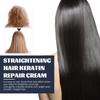 Keratin-Glättungsbehandlungscreme, reparierende, seidige Pflege, dauergewelltes Haar, feuchtigkeitsspendende, feuchtigkeitsspendende Haarmasken-Behandlungscreme