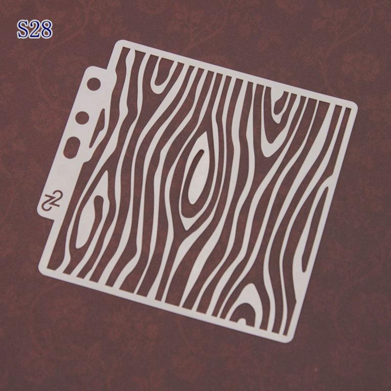 Creative Aperture Stencil: Multifunctional Mask for Spraying and Decoration for Drawing Decorating Coffee and Cakes