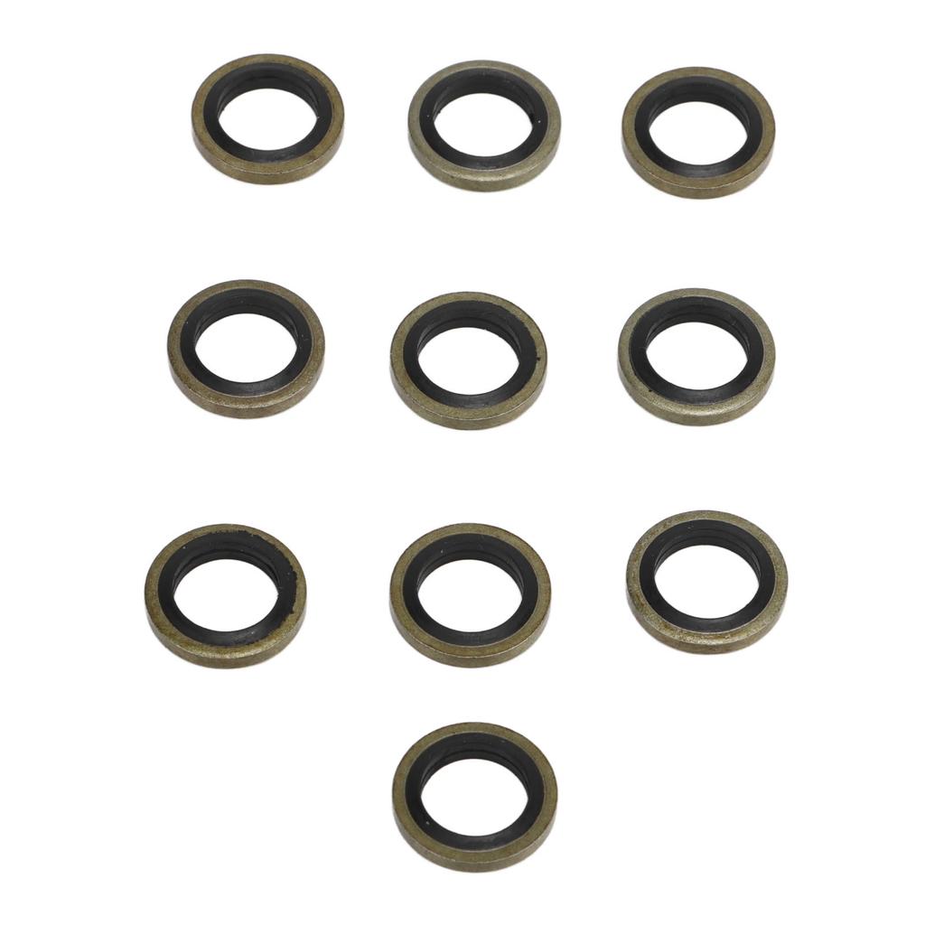 20 Stück 10 MM Banjo-Schraube Kraftstoffdichtscheiben 4934278 Gummi Dieselkraftstoffsystem Dichtung Dichtungen