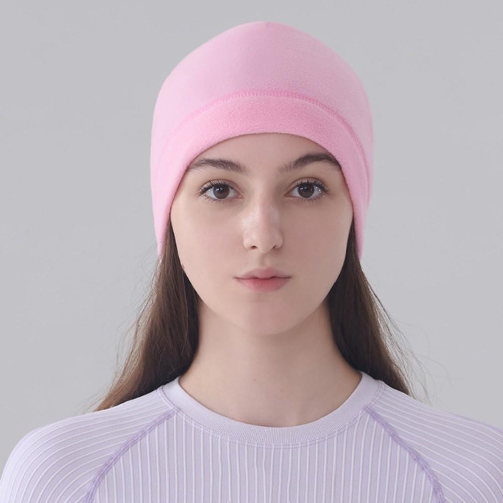 Warmer Winter Running Hats Solid Color Outdoor Warm Hat Sport Hats Running Winter Sport Cap  Hiking