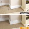 1pc 1m/2m/3metersX3cm Floor Cord Cover PVC Cord Protector Floor, Hide Extension Floor Wire Covers for Floor Cable Cover