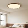 Pailide Walnut Wood Grain Eye-Protection Ceiling Lamp