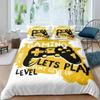 Gamepad Comforter Cover Gamer Bedding Set Teens Video Game Duvet Cover For Youth Kids Boys Modern Game Controller Bedspread