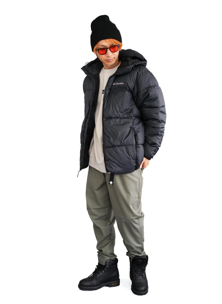 Columbia Perfect II Hooded Jacket WE2300 010 Black L Men's / [FW24]