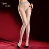 "Black Bandage" Silk Stockings: Slimming, Butt-Lifting Women's Tights with a Wrapped Design for Beautiful Legs.