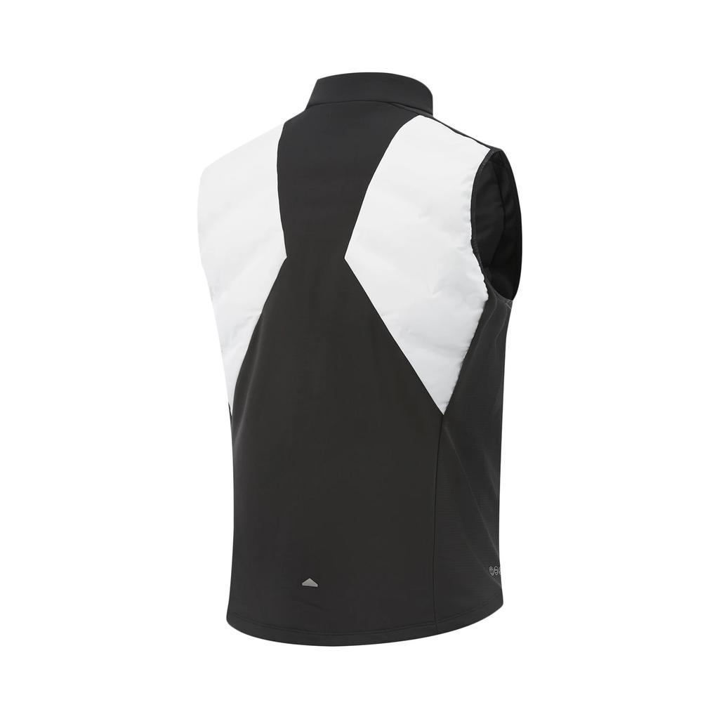 LiNing Running Series Color Block Zipper Letter Slim Vest Men Vests AMMV023-5