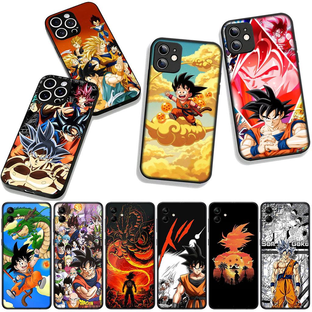 Wallpaper Dragon Goku Ball Z Phone Cover Case for Apple iPhone 16 15 14 Plus 13 12 Mini 17 Pro Max + ProMax 16E Air 16+ Casing