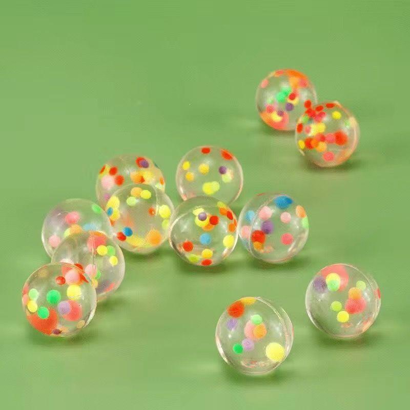 Nein. 27 Kinder Hüpfender Elastischer Ball Spielzeug - Springendes & Schwebendes Geschenk für Kindergarten